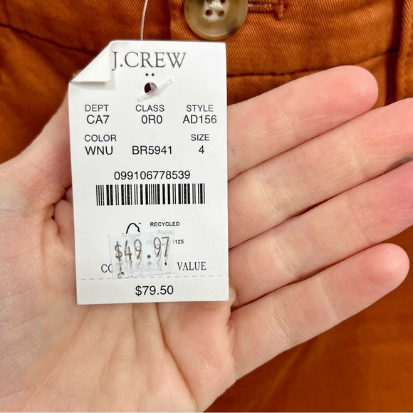 J Crew High Rise Girlfriend Chinos - Picture 6 of 15